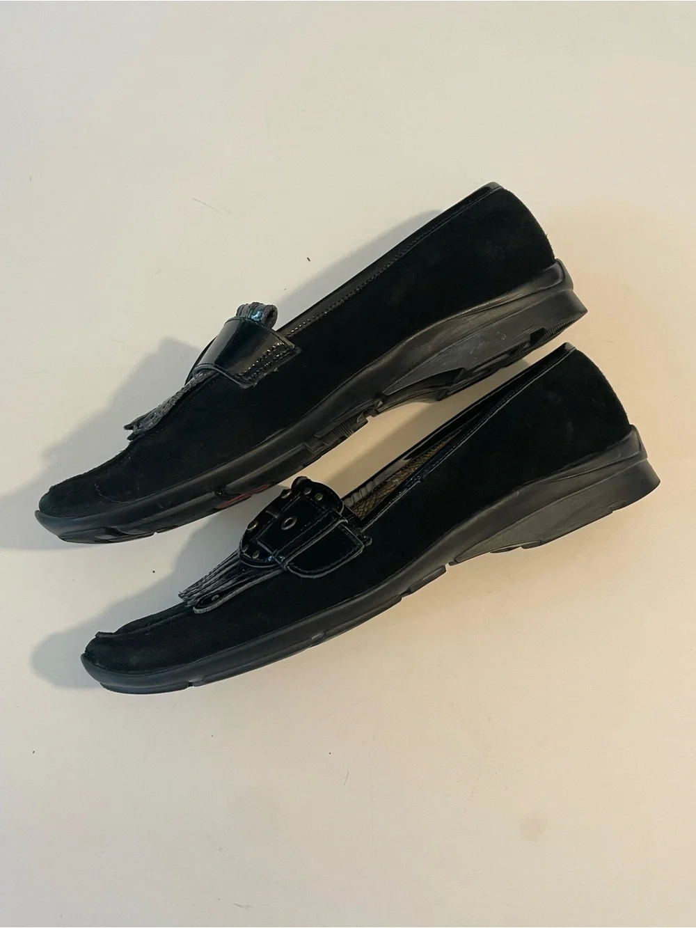 Sesto Meucci black suede